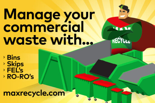 Manage your Commercial Waste with Max Recycle Manage Your Commercial Waste With Max Recycle
