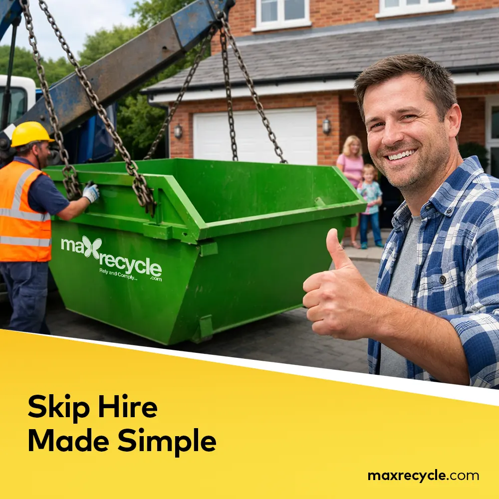 Skip Hire Made Simple for Homes, Trades & Businesses | Max Recycle